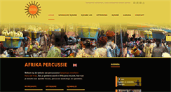 Desktop Screenshot of afrikapercussie.nl